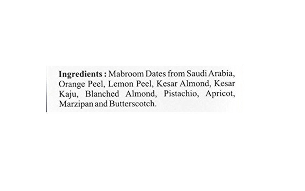 Ambrosia Delicatessen Mabroom Dates From Saudi Arabia With Fillings   Box  250 grams